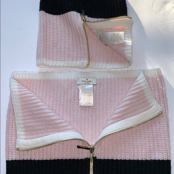 NWT Kate spade ♠️ hat and scarf main image 4